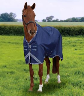Premier Equine Stratus 600D Series 0g Original Turnout Rug - Navy