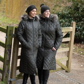 Equetech 2 In 1 Quilt Longline Coat / Gilet - Equetech