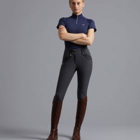 Premier Equine Torino Ladies Full Seat Gel Riding Breeches - Anthracite