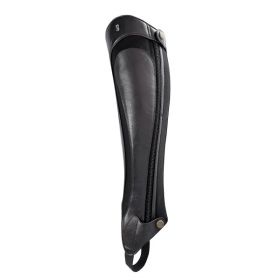Tredstep Medici Air Half Chaps -Black - 44cm H/44cm W (17in H/17in W) - Tredstep Ireland