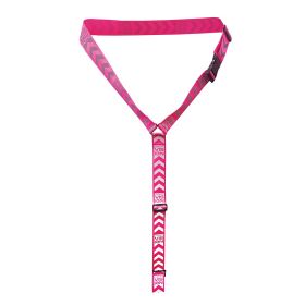 Equetech Hi-Vis Vision Horse Breastplate - Pink