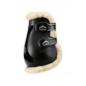 Veredus Pro Jump Velcro Save the Sheep Fetlock Boots  Black