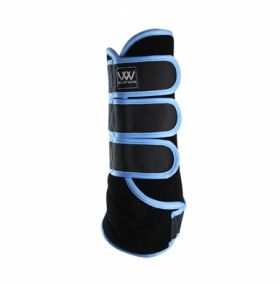 Woof Wear Training Wrap Black - Powder Blue - Woof Wear