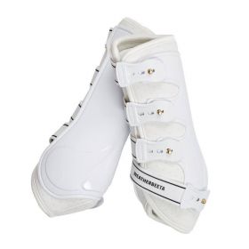 Weatherbeeta Hard Shell Dressage Boots - White - WeatherBeeta