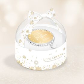 Life Charms Christmas bracelet in bauble box - One in a Million