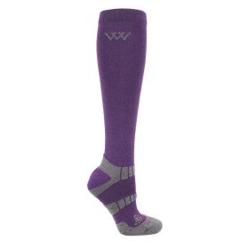 Woof Wear Winter Riding Sock - WW0015 - Damson -  Woof Wear