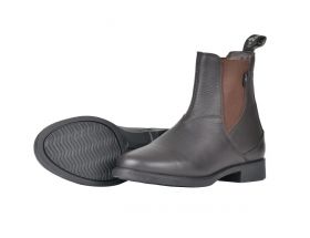 Saxon Allyn Leather Jodhpur Boots - Brown