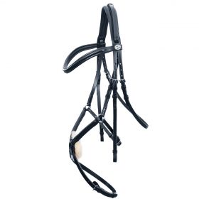 Schockemohle Classic Line Auckland Mexican Bridle Black - Schockemohle