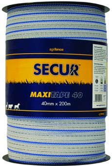 Agrifence Maxitape Performance Tape (H4763) - White - 40mm x 200m