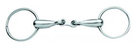 Korsteel Hollow Mouth Loose Ring French Link Snaffle 