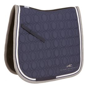 Schockemohle Air Cool Dressage Pad II Navy/Silver