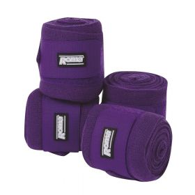 Roma Acrylic Stable Bandages 4 Pack Purple -  Roma