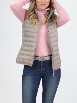 PS of Sweden Cervinia Padded Vest-Latte-X Small Clearance - PS of Sweden