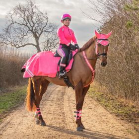 HyVIZ Reflector Exercise Sheet Fleece Lined - Pink -  HY