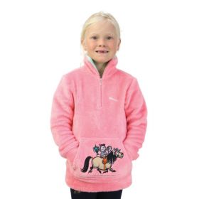 Hy Equestrian Thelwell Collection Children's Soft Fleece - Pink -  HY