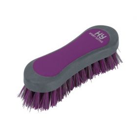 HySHINE Active Groom Face Brush Amethyst Purple - HY