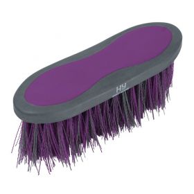HySHINE Active Groom Long Bristle Dandy Brush Amethyst Purple - HY