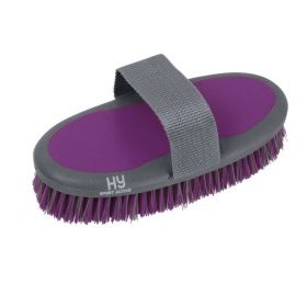 HySHINE Active Groom Sponge Brush Amethyst Purple - HY