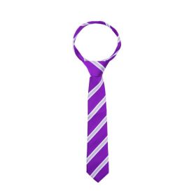 Supreme Products Show Tie - Adult - Purple Lilac Stripe
