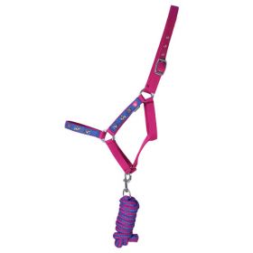 Hy Equestrian Thelwell Collection Race Head Collar and Lead Rope