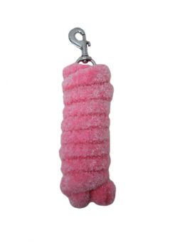 Rhinegold Soft Feather Lead Rope - Pink