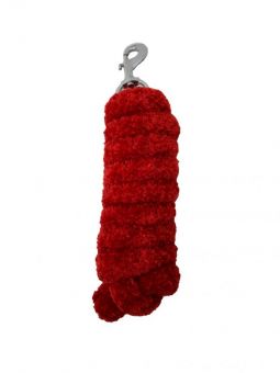 Rhinegold Soft Feather Lead Rope - Red