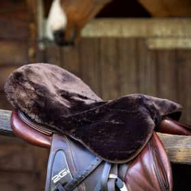 LeMieux Simuwool Seat Saver - Brown