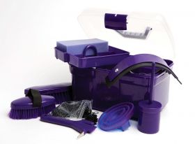 Roma Ultimate 10 Piece Grooming Kit Purple