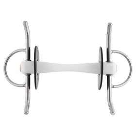 Nathe Full Cheek snaffle 20 mm with flexible Mullen Mouth