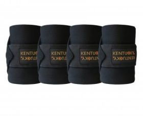 Kentucky Repellent Stable Bandages - Black - Kentucky Horsewear