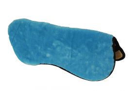 Rhinegold Luxe Seat Saver Turquoise