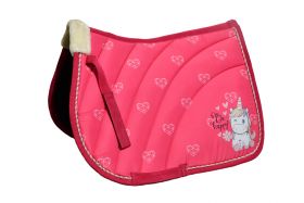 Rhinegold Unicorn Saddle Pad - Pink