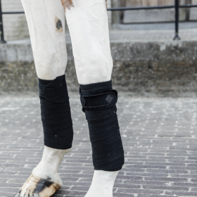 Kentucky Polar Fleece Bandage Velvet Pearls - Kentucky Horsewear