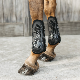 Kentucky Tendon Boots Bamboo Elastic - Black - Kentucky Horsewear