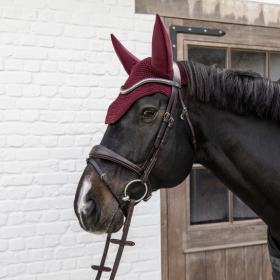 Kentucky Horsewear Wellington Horse Fly Veil - Soundless - Black -  Kentucky Horsewear