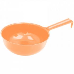 Perry Plastic Feed & Water Bowl Scoop - Orange