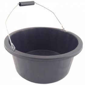 Perry Premium Range Shallow Feeder Buckets - Black
