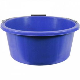 Perry Crush-Tuff Shallow Feeder Buckets 15 litre - Blue