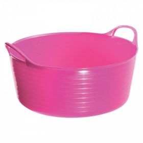 Perry Flexi-Fill Shallow Flexible Tubs/Trugs 15ltr - Pink