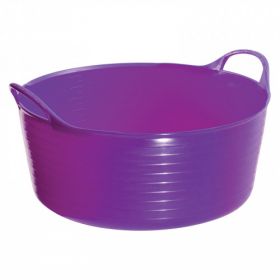 Perry Flexi-Fill Shallow Flexible Tubs/Trugs 15ltr - Purple