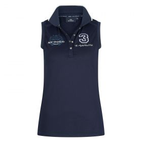 HV Polo Polo shirt sleeveless Favouritas Tech - Navy-Large -  HV Polo