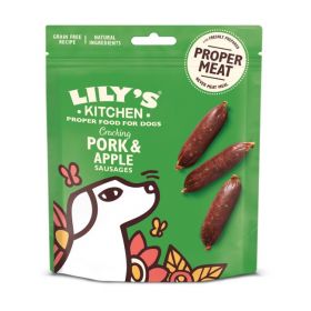 Lily's Kitchen Cracking Pork & Apple Sausage Treats 8 x 70g -  Armstrong Richardson