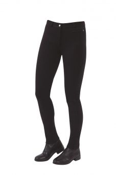 Dublin Momentum Supa-Fit Zip Up Knee Patch Jodhpurs Black -  Dublin