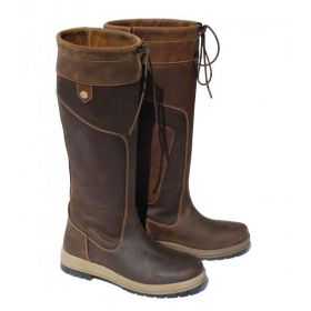 Rhinegold 'Elite' Vermont Leather Country Boots-36 - UK 3-Wide -  Rhinegold