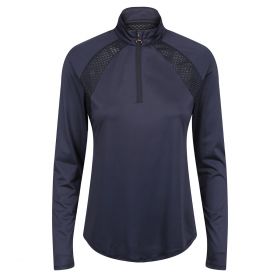 Equetech Active Extreme Base Layer Long Sleeve Navy - Equetech