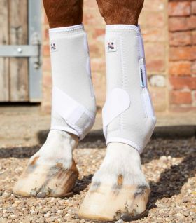 Premier Equine Air-Tech Sports Medicine Boots White