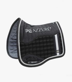 Premier Equine Azzure Anti-Slip Satin Dressage Square - Black