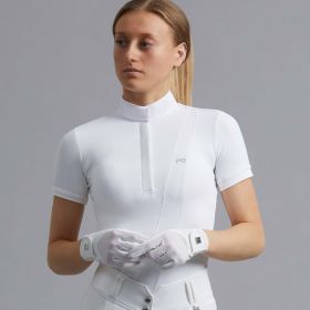 Premier Equine Bellisa Ladies Show Shirt - White
