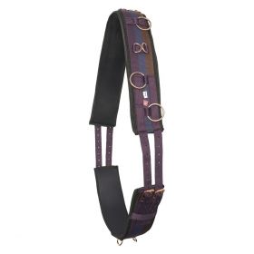 Imperial Riding Lunging Girth Deluxe Extra Bordeaux