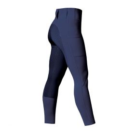 Equetech Aqua Shield Winter Riding Tights  - Navy -  Equetech